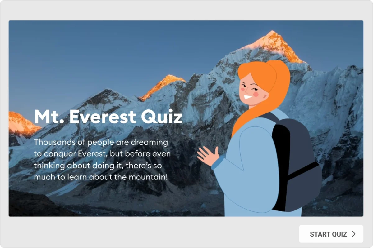 Intro slides for your quizzes