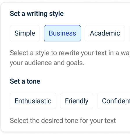 Write mockup