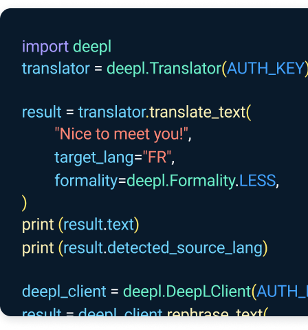 API mockup