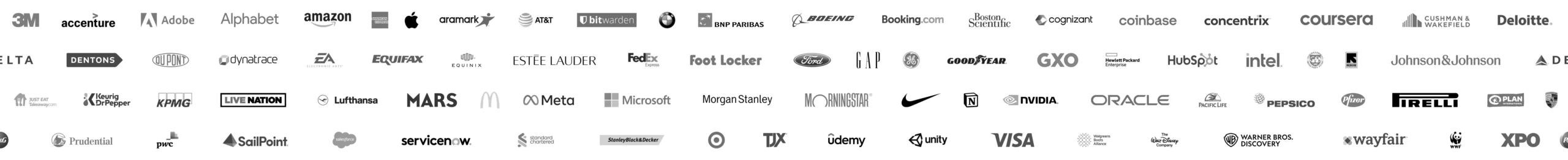 Trusted business logos
